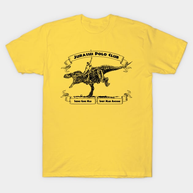 Jurassic Polo Club T-Shirt by UselessRob